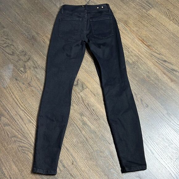 CABI Cinch Skinny Jeans Black High Rise Super Skinny Legging Stretch Denim #3748 - Picture 6 of 8